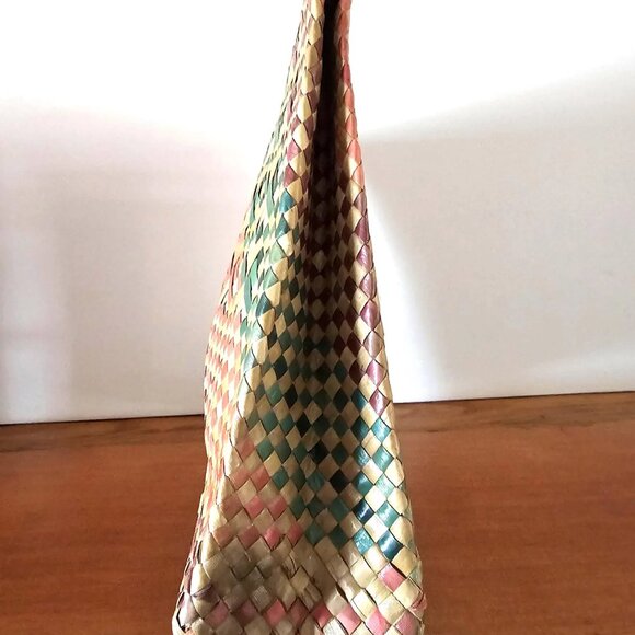 Vintage Woven Rattan Straw Laptop Bag - Bohemian - Modern - Picture 4 of 5